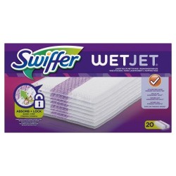 Recharge de lingettes nettoyantes pour système de nettoyage Swiffer WetJet, boîte de 20 pièces