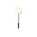 Solar tuinlamp Milky LED 28cm warmwit