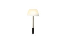 Lampe de jardin solaire Milky LED 28cm blanc chaud