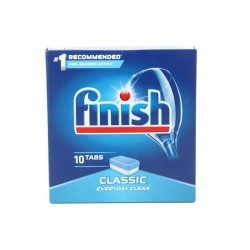 Tablettes pour lave-vaisselle Finish Tabs 10pcs Classic
