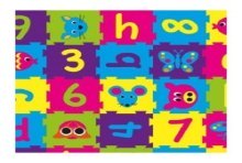 Toonbankrol 70cm kleuren cijfers/letters dieren 200m