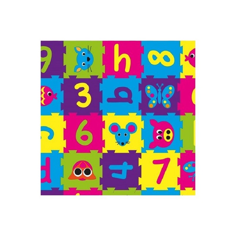 Toonbankrol 70cm kleuren cijfers/letters dieren 200m