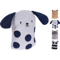 Butée de porte en forme d'animal pour enfant disponible en 4 animaux différents H30cm