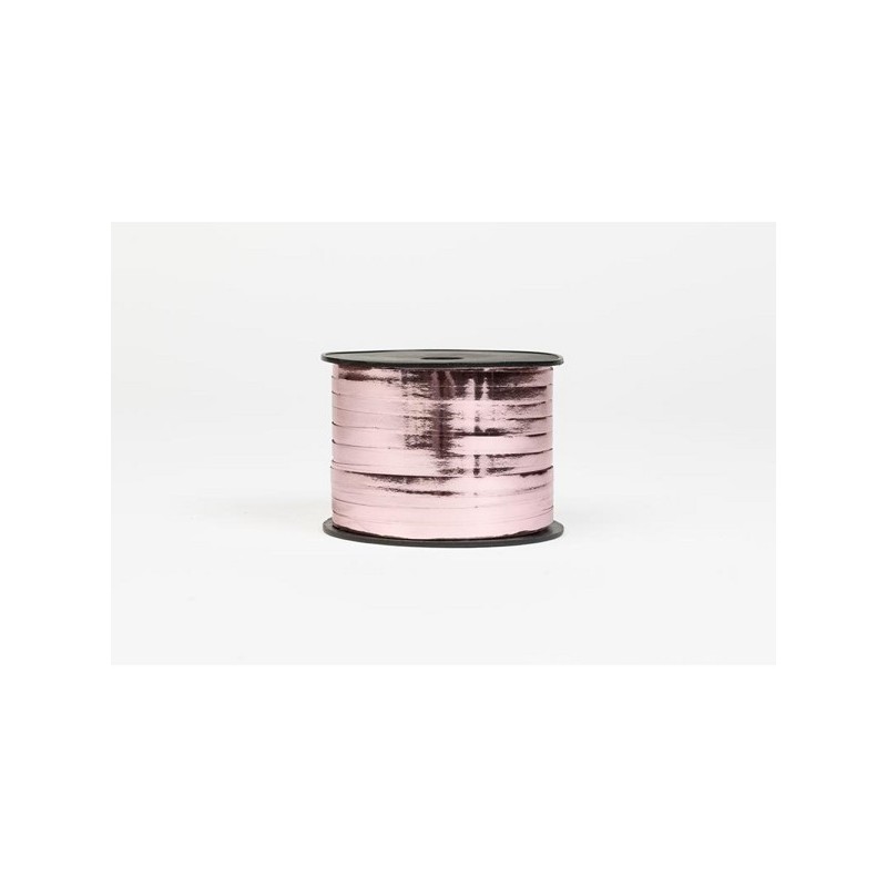 Krullint 250mx5mm metallic rose goud