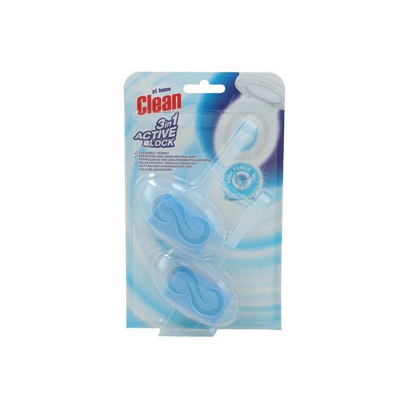 At Home Clean Toiletblok Aqua 2x40gr