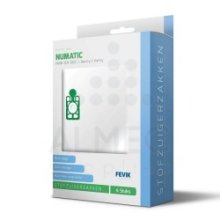 Fevik Sacs d'aspirateur Numatic NVM 1CH Henry/James pack de 4 pièces