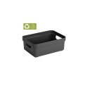 Sunware Sigma Home Boîte de rangement 9L anthracite 35,2 x 25,3 x 12,2 cm