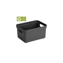 Sunware Sigma Home Boîte de rangement 13L anthracite 35,2 x 25,3 x 18,3 cm