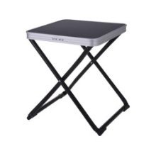 Tabouret pliant avec plateau noir 43x40x48cm