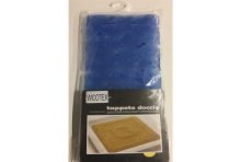 Douchemat Stones antislip blauw 55x55cm