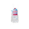 Sorbo Vloermop 125 gram katoen met rode sluiting