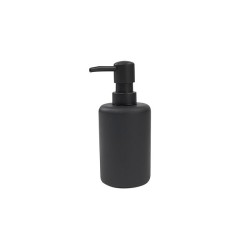 Pompe à savon céramique Ø7x16cm noir