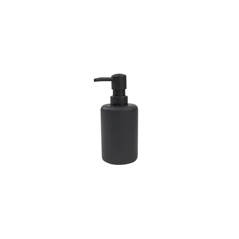 Pompe à savon céramique Ø7x16cm noir