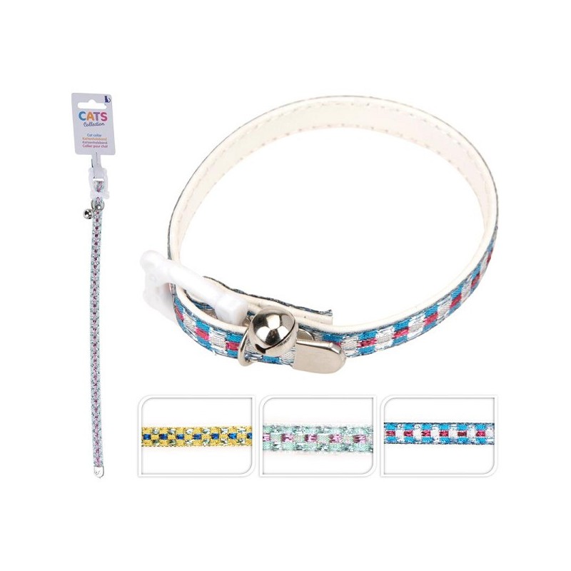 Collier pour chat avec clochette 30cm