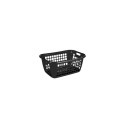 Sunware Basic panier à linge noir 65x45x27cm environ 75 litres