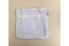 Gant de toilette 15x21cm bleu clair 6 pièces