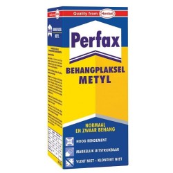Perfax behangplaksel metyl voor normaal en zwaar behang 125gr