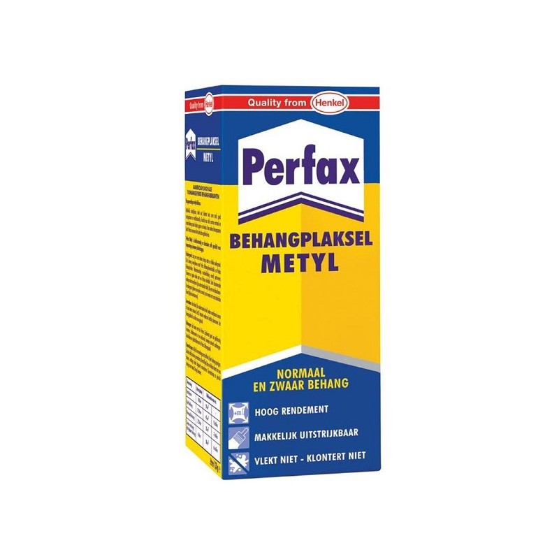 Perfax behangplaksel metyl voor normaal en zwaar behang 125gr