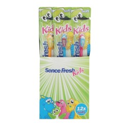 Sence Fresh brosses à dents Kids Soft Présentoir de 12 pièces