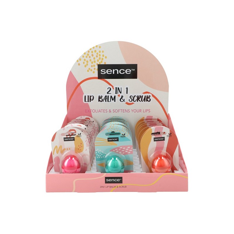 Sence Egg Sugar Lip Balm & Scrub 6gr (par blister)