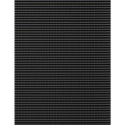 Watermat Uni zwart 65cm x 15m