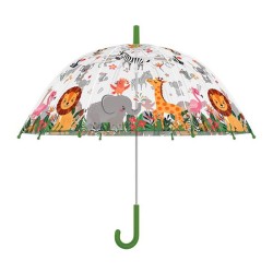 Esschert Design Parapluie enfant jungle transparent Ø70,5cm