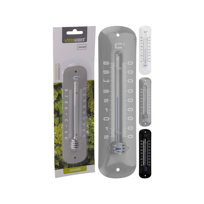 Thermometer metaal 19cm