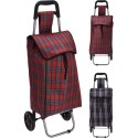 Chariot de courses 30L coloris assortis