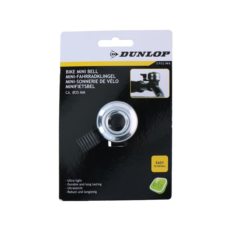 Dunlop Sonnette de vélo mini Ø3,5cm