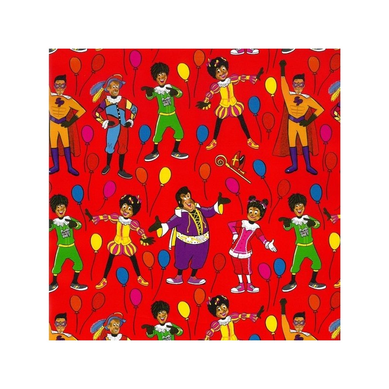 Toonbankrol 30cm Club van Sinterklaas rood