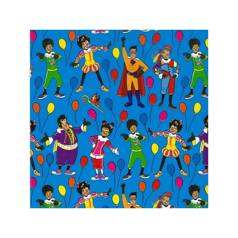 Toonbankrol 30cm Club van Sinterklaas blauw