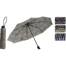 Parapluie pliant imprimé animalier Ø52,5cm