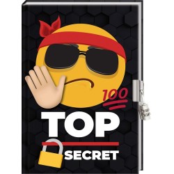 Agenda avec cadenas - Top Secret