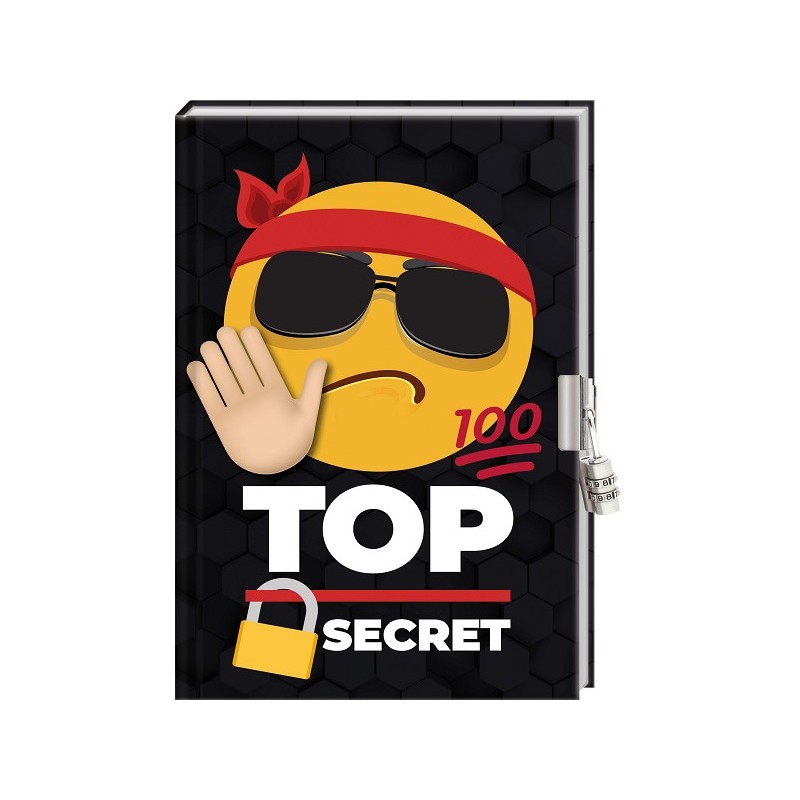 Agenda avec cadenas - Top Secret