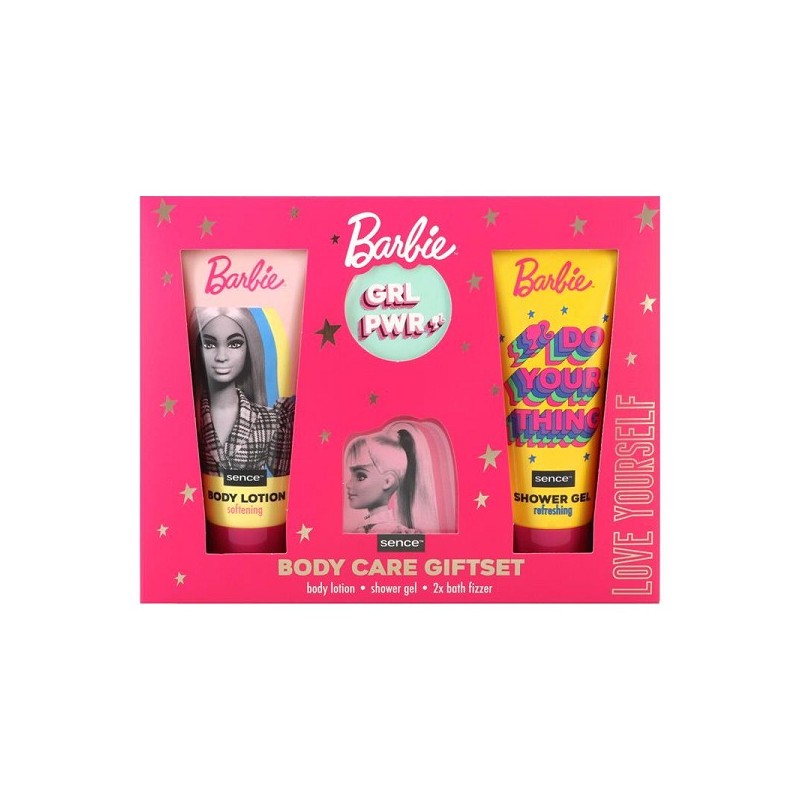 Barbie Giftset 4-delig bodylotion en douchegel