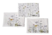 Boltze Home Serviettes Fleur de Camilla 20 pièces 33x33cm