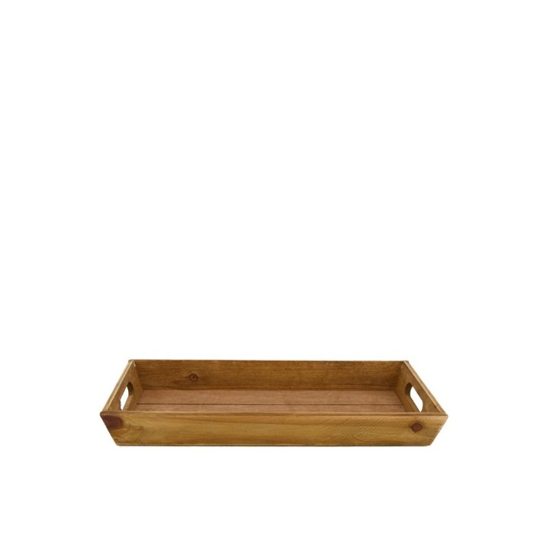 Dijk Natural Collections Plateau bois de sapin 38x19x3,5cm naturel