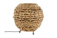 Dijk Natural Collections Tafellamp waterhyacinth 22x22x32cm naturel