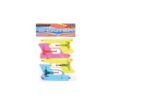 John Toy Aqua Fun pistolet à eau pack de 4 tireurs ± 11cm