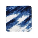 Fréjus Tapis de toilette pour WC suspendu 60x60cm bleu