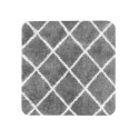 Menton Tapis de toilette pour toilettes suspendues 60x60cm gris