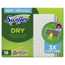 Recharge de lingettes Swiffer Dry Dust boîte de 18 pièces