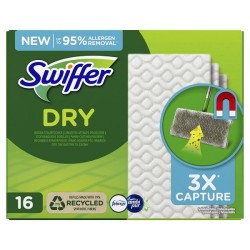 Recharge de lingettes Swiffer Dry Febreze Dust boîte de 16 pièces