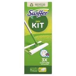 Kit de démarrage Swiffer Sweeper avec 2 lingettes sèches