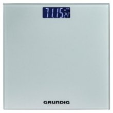 Grundig Pèse-personne en verre jusqu'à 180kg 28x28cm