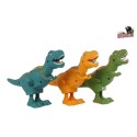 DinoWorld en cours d'exécution T-Rex avec mécanisme de remontage 16 cm