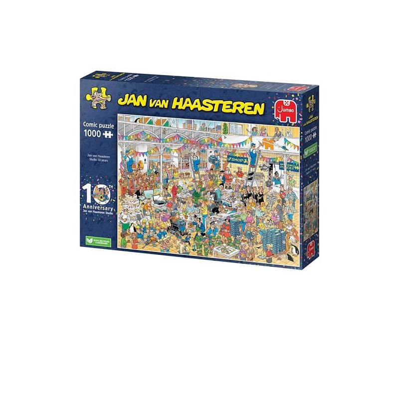Jumbo Jan Van Haasteren - Studio 10 ans - Puzzle - 1000 pièces