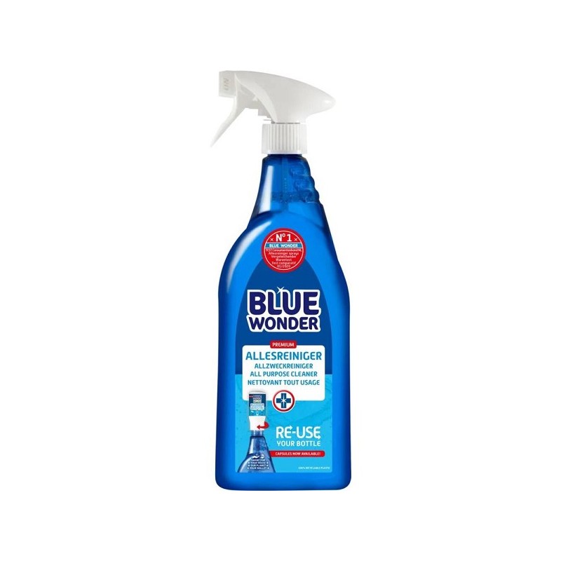 Spray nettoyant tout usage Blue Wonder Re-Use 750ml