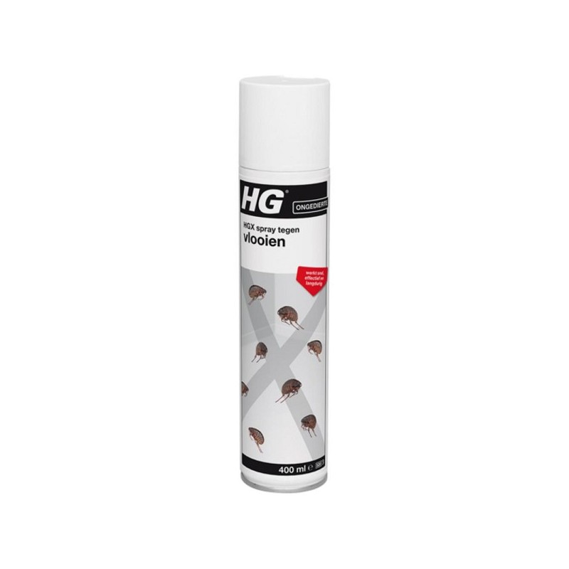 HGX Spray contre les puces 400ml Le spray anti-puces efficace