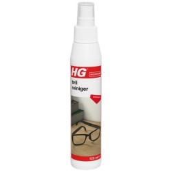 HG Glasses Cleaner Le nettoyant pour lunettes pour un nettoyage et un dégraissage en toute sécurité 125 ml